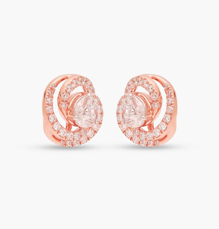 The Dazzling Whirl Earrings